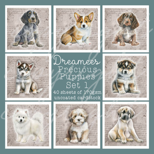 Precious Puppies (Set 1) Image Pad